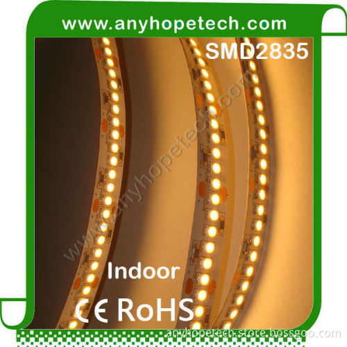 Ra>80 CE RoHS 240leds smd 2835 non waterproof flexible led rope light